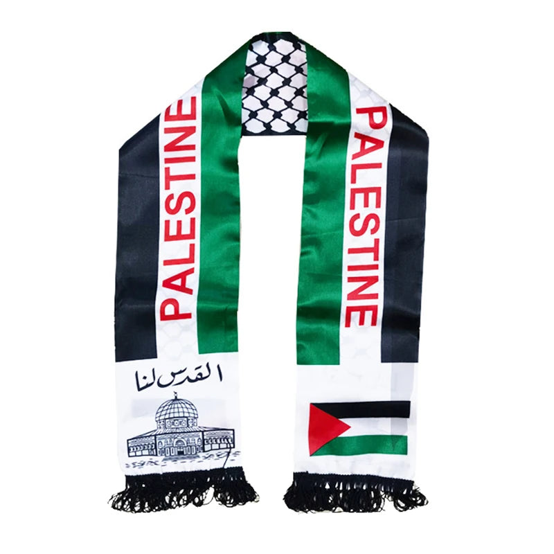 Palestine Flag Scarf