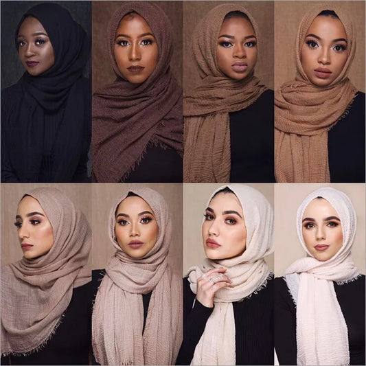 Crinkle Hijab Scarf